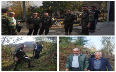 بازدید و پایش میدانی از حاشیه جنگل‌های شهرستان تالش